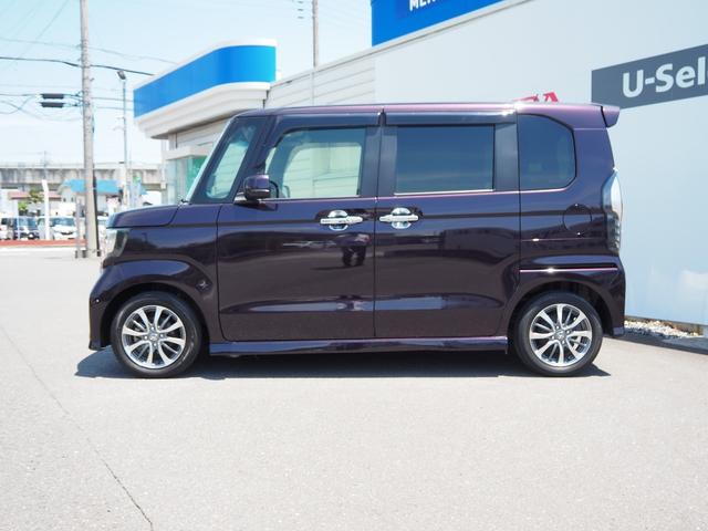 Ｎ－ＢＯＸカスタム Ｌ　ホンダセンシング　純正ナビ　フルセグ　Ｒカメラ　ＦＲドラレコ　障害物センサー　シートヒーター　アルミホイール　ＬＥＤライト　両側Ｐスライドドア　Ｗ電動ドア　ＥＣＯＮ　１オーナー車　リアセンサー　記録簿（8枚目）