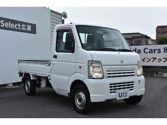 キャリイトラック ＫＣ　エアコン　パワーステアリング　４ＷＤ　整備点検記録簿　パワステ付　１オーナー　ＡＣ（6枚目）