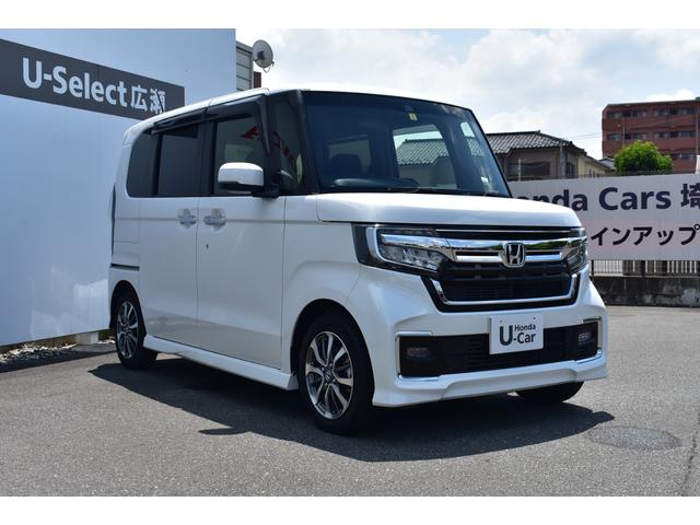 Ｎ－ＢＯＸカスタム Ｌ　ホンダセンシング　純正ナビ　Ｒカメラ　障害物センサー　シートヒーター　アルミホイール　ＬＥＤライト　左ＰＷスライドドア　アイドリンクストップ　衝突防止ブレーキ　１オーナ　Ｃセンサー　キーフリー　ＶＳＡ（8枚目）
