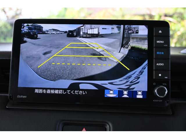 ヴェゼル ｅ：ＨＥＶＺ　ホンダセンシング　純正９ＩＮナビ　Ｒカメラ　２．０ＥＴＣ　ＦＲドラレコ　障害物センサー　シートヒーター　ＰＷゲート　アルミホイール　ＬＥＤライト　ホンダコネクト　リモコンエンジンスターター　１オナ（3枚目）