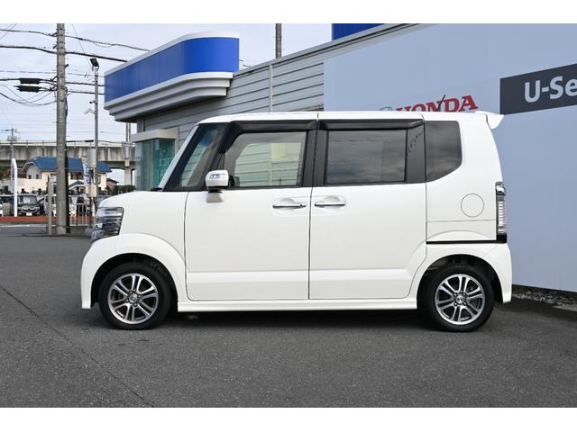 N-BOXカスタム GSSパッケージ 追突軽減ブレーキ 純正ナビ ワンセグ Rカメラ HIDライト アルミホイール 両側Pスライドドア 両側パワ-スライドドア TVナビ 整備記録簿 スマ-トキ- 1オーナ Bカメ エアコン ESC DVD(7枚目)