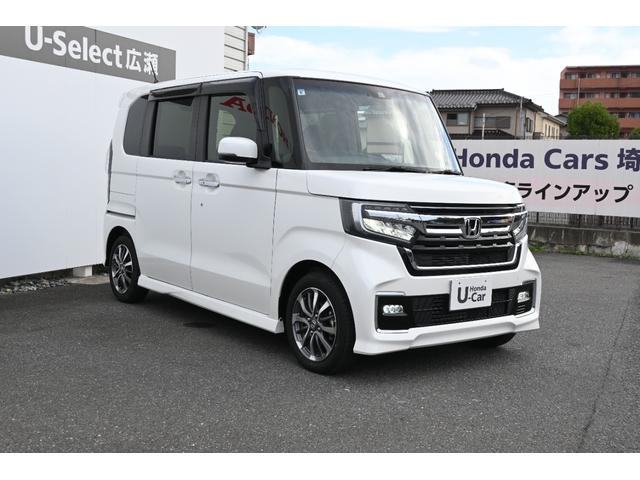 N-BOXカスタム L ホンダセンシング 純正ナビ フルセグ Rカメラ ETC 障害物センサー シートヒーター アルミホイール LEDライト 左PWスライドドア Pソナー 1オーナー サイドエアバッグ ナビTV Aストップ(6枚目)