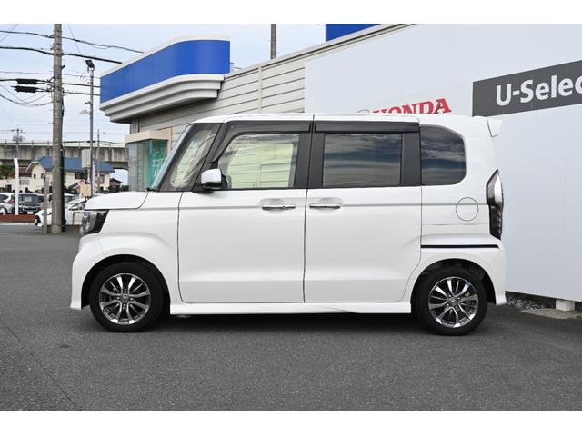 N-BOXカスタム L ホンダセンシング 純正ナビ フルセグ Rカメラ ETC 障害物センサー シートヒーター アルミホイール LEDライト 左PWスライドドア Pソナー 1オーナー サイドエアバッグ ナビTV Aストップ(8枚目)