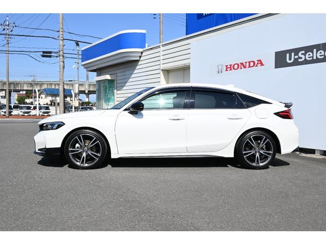 シビック e:HEVEX ホンダセンシング ホンダコネクトディスプレイナビ Rカメラ 2.0ETC FRドラレコ 障害物センサー PWシート シートヒーター アルミホイール LEDライト パノラミックサンルーフ 当社業務車(8枚目)