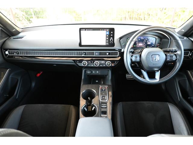 シビック e:HEVEX ホンダセンシング ホンダコネクトディスプレイナビ Rカメラ 2.0ETC FRドラレコ 障害物センサー PWシート シートヒーター アルミホイール LEDライト パノラミックサンルーフ 当社業務車(11枚目)