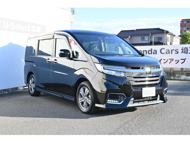 ステップワゴンスパーダ ｅ：ＨＥＶスパーダＧ・ＥＸホンダセンシング　純正１０ＩＮナビ　Ｒモニター　Ｒカメラ　２．０ＥＴＣ　ＦＲドラレコ　シートヒーター　アルミホイール　ＬＥＤライト　両側Ｐスライドドア　エアバック　地デジ　クルコン　サイドエアバッグ　シ－トヒ－タ－（6枚目）