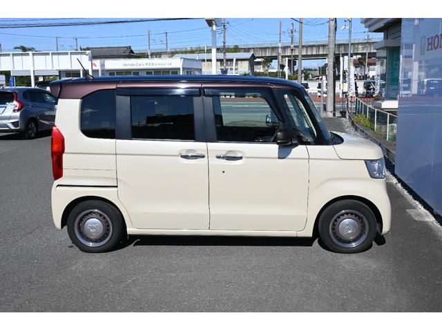 N-BOX L・ターボ ホンダセンシング 純正8INナビ Rカメラ ETC FRドラレコ 障害物センサー シートヒーター LEDライト 両側Pスライドドア フロント部修復歴有 シ-トヒ-タ- AAC 衝突軽減ブレーキ 地デジ(9枚目)
