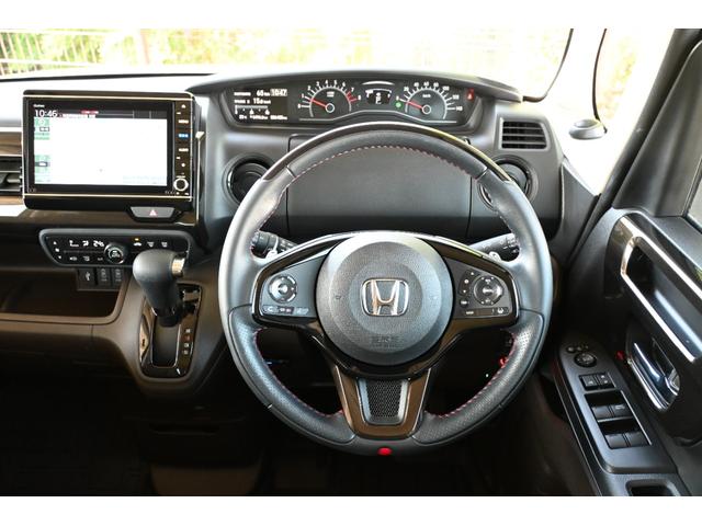 N-BOX L・ターボ ホンダセンシング 純正8INナビ Rカメラ ETC FRドラレコ 障害物センサー シートヒーター LEDライト 両側Pスライドドア フロント部修復歴有 シ-トヒ-タ- AAC 衝突軽減ブレーキ 地デジ(12枚目)