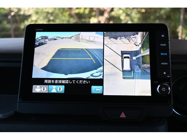 N-BOXカスタム ターボ ホンダセンシング 純正9INナビ マルチビューカメラ 2.0ETC FRドラレコ 障害物センサー シートヒーター アルミホイール LEDライト 両側Pスライドドア イモビライザー 1オナ 衝突被害軽減(3枚目)