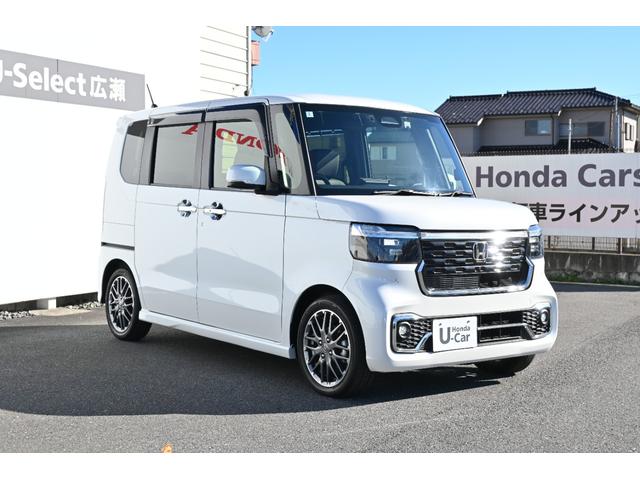 N-BOXカスタム ターボ ホンダセンシング 純正9INナビ マルチビューカメラ 2.0ETC FRドラレコ 障害物センサー シートヒーター アルミホイール LEDライト 両側Pスライドドア イモビライザー 1オナ 衝突被害軽減(6枚目)
