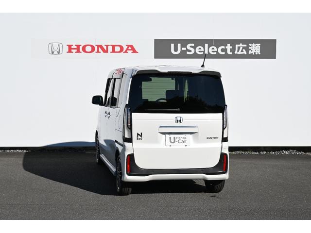 N-BOXカスタム ターボ ホンダセンシング 純正9INナビ マルチビューカメラ 2.0ETC FRドラレコ 障害物センサー シートヒーター アルミホイール LEDライト 両側Pスライドドア イモビライザー 1オナ 衝突被害軽減(10枚目)