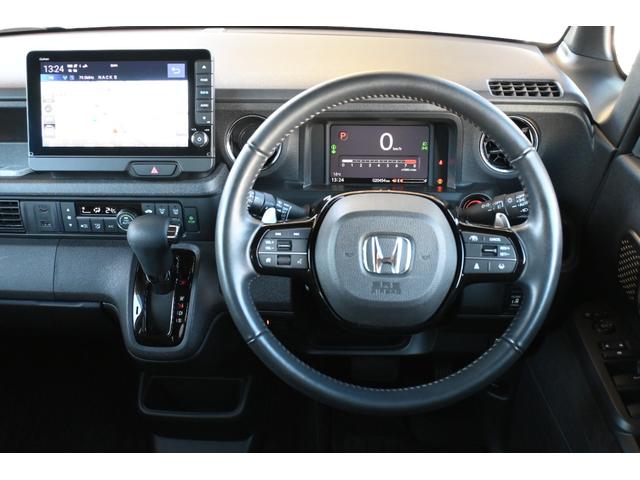 N-BOXカスタム ターボ ホンダセンシング 純正9INナビ マルチビューカメラ 2.0ETC FRドラレコ 障害物センサー シートヒーター アルミホイール LEDライト 両側Pスライドドア イモビライザー 1オナ 衝突被害軽減(12枚目)