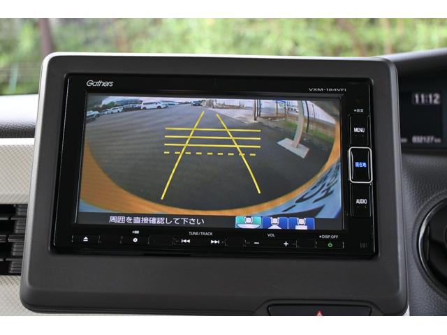 N-BOX G・Lホンダセンシング 純正ナビ Rカメラ ETC Fドラレコ LEDライト 左PWスライドドア レーダブレーキ Aストップ ESC キーフリーシステム フルセグ対応 バックM 1オーナー TVナビ USB スマートキー(3枚目)