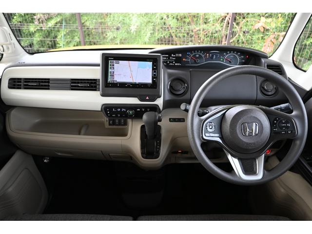 N-BOX G・Lホンダセンシング 純正ナビ Rカメラ ETC Fドラレコ LEDライト 左PWスライドドア レーダブレーキ Aストップ ESC キーフリーシステム フルセグ対応 バックM 1オーナー TVナビ USB スマートキー(10枚目)