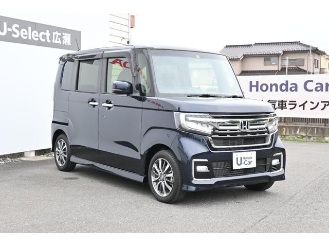 N-BOXカスタム L ホンダセンシング 純正ナビ Rカメラ 2.0ETC 障害物センサー シートヒーター アルミホイール LEDライト 左PWスライドドア Pソナー 1オーナー サイドエアバッグ ナビTV Aストップ AC(6枚目)