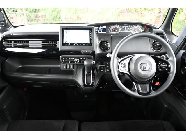 N-BOXカスタム L ホンダセンシング 純正ナビ Rカメラ 2.0ETC 障害物センサー シートヒーター アルミホイール LEDライト 左PWスライドドア Pソナー 1オーナー サイドエアバッグ ナビTV Aストップ AC(11枚目)