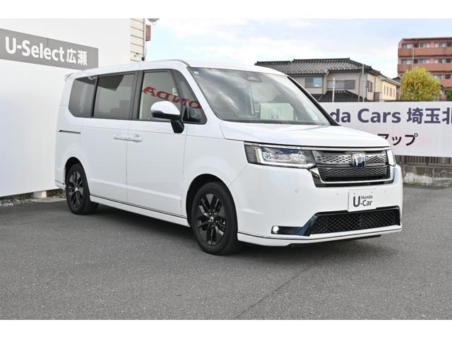 ステップワゴン e:HEVスパーダ ホンダセンシング 純正11.4INナビ Rカメラ 2.0ETC 障害物センサー シートヒーター オットマン PWゲート アルミホイール LEDライト 両側Pスライドドア ホンダコネクト 1オーナー(6枚目)