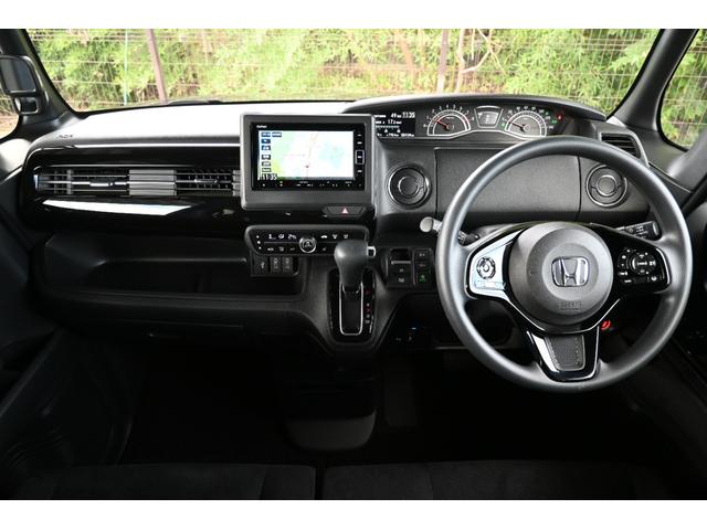 N-BOXカスタム L ホンダセンシング 純正ナビ Rカメラ ETC 障害物センサー シートヒーター アルミホイール LEDライト 左PWスライドドア Pソナー 1オーナー サイドエアバッグ ナビTV Aストップ 点検記録簿(11枚目)