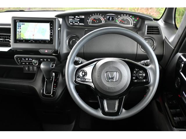 N-BOXカスタム L ホンダセンシング 純正ナビ Rカメラ ETC 障害物センサー シートヒーター アルミホイール LEDライト 左PWスライドドア Pソナー 1オーナー サイドエアバッグ ナビTV Aストップ 点検記録簿(12枚目)