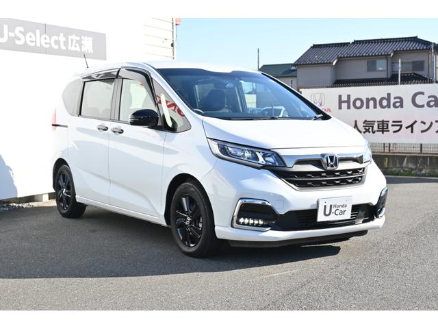 フリードハイブリッド ハイブリッド・Gブラックスタイル ホンダセンシング 純正ナビ Rカメラ 2.0ETC FRドラレコ シートヒーター アルミホイール LEDライト 両側Pスライドドア W電動ドア 衝突軽減ブレーキ オートクルーズコントロール キーフリー(6枚目)