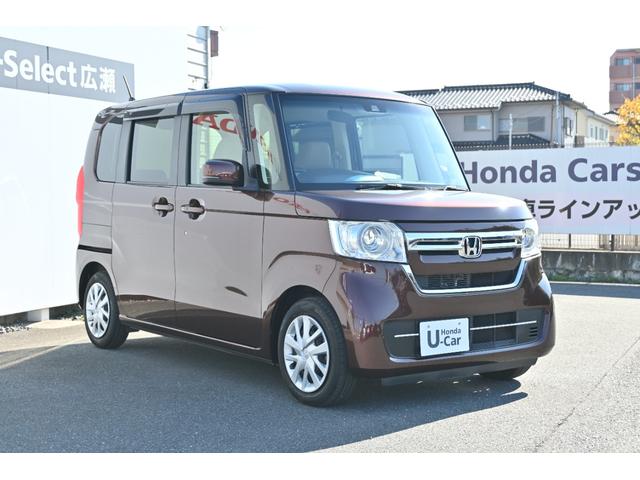 N-BOX L ホンダセンシング ディスプレイオーディオ ワンセグ Rカメラ 障害物センサー シートヒーター LEDライト 左PWスライドドア 衝突回避支援ブレーキ I-STOP クリソナ パワステ Sヒーター(6枚目)