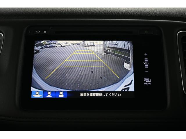ヴェゼル ハイブリッドZ・ホンダセンシング 純正ナビ フルセグ Rカメラ ETC 革シート PWシート シートヒーター アルミホイール LEDライト 整備記録簿 横滑防止装置 バックガイドモニター シートH USB ナビTV AC ABS(3枚目)