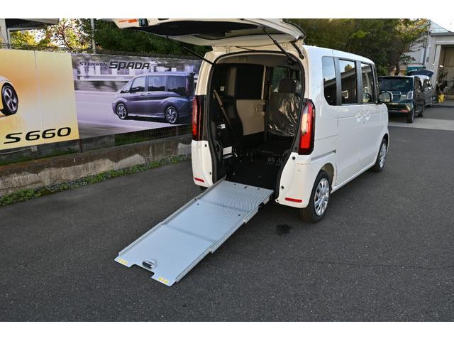 Ｎ－ＢＯＸ スロープ　登録済未使用車　ホンダセンシング　純正８ＩＮナビ　Ｒカメラ　ＥＴＣ　Ｆドラレコ　障害物センサー　ＬＥＤライト　左ＰＷスライドドア　ＵＳＢ　福祉車両　Ｂカメラ　クリアランスソナー　アイドリングストップ（2枚目）