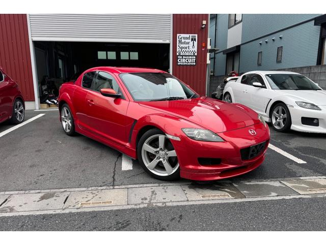ＲＸ－８ タイプＳ　マツダスピードエアロ　ビルシュタイン車高調　純正フロントスポイラー　後期サイドステップ　スロットル洗浄済み　プラグ、プラグコード交換済み、エアエレメント、バッテリー、交換済み　タンレザーシート（2枚目）