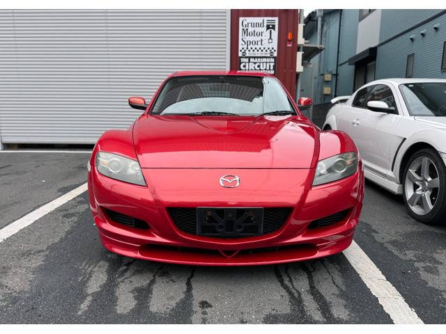 ＲＸ－８ タイプＳ　マツダスピードエアロ　ビルシュタイン車高調　純正フロントスポイラー　後期サイドステップ　スロットル洗浄済み　プラグ、プラグコード交換済み、エアエレメント、バッテリー、交換済み　タンレザーシート（3枚目）