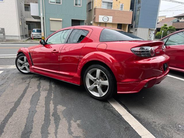ＲＸ－８ タイプＳ　マツダスピードエアロ　ビルシュタイン車高調　純正フロントスポイラー　後期サイドステップ　スロットル洗浄済み　プラグ、プラグコード交換済み、エアエレメント、バッテリー、交換済み　タンレザーシート（6枚目）