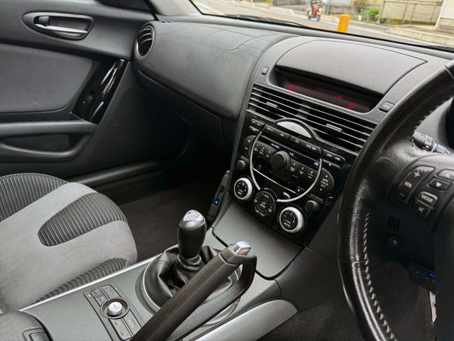 ＲＸ－８ タイプＳ　オートエグゼショック、ダウンサス　純正エアロ　タイプＳ６速　３６０度ドラレコ　圧縮測定済み（10枚目）