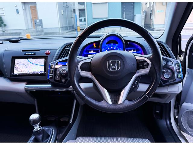 CR-Z α 6速速マニュアル スポーツモデューロサスペンションキット カロッツェリアナビ ローダウン(8枚目)