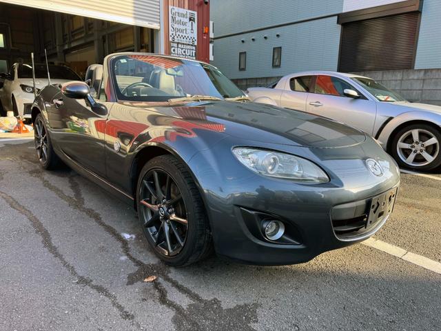 ロードスター ＲＳ　後期ＲＳ　６速　シートヒーター　レザーシート　ＥＴＣ　フルセグ　幌キレイ（2枚目）