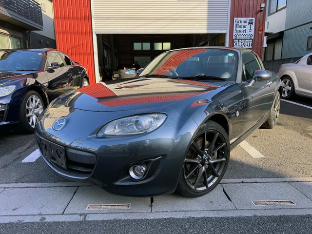 ロードスター ＲＳ　後期ＲＳ　６速　シートヒーター　レザーシート　ＥＴＣ　フルセグ　幌キレイ（3枚目）