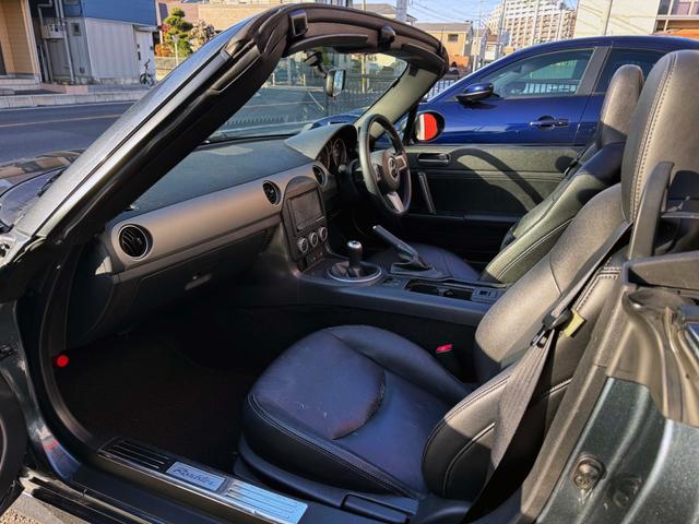 ロードスター ＲＳ　後期ＲＳ　６速　シートヒーター　レザーシート　ＥＴＣ　フルセグ　幌キレイ（10枚目）