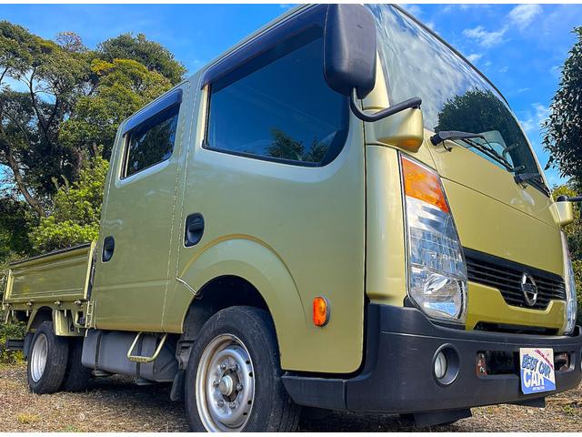 アトラストラック Wキャブスーパーロー 6速AMT 積載量1.25kg 車両総重量3550kg ETC EHS 左電動可倒ミラー ナビ バックモニター キーレス 廃棄ブレーキ 小径ダブルタイヤ ZD30DDTi  ICターボディーゼル(40枚目)