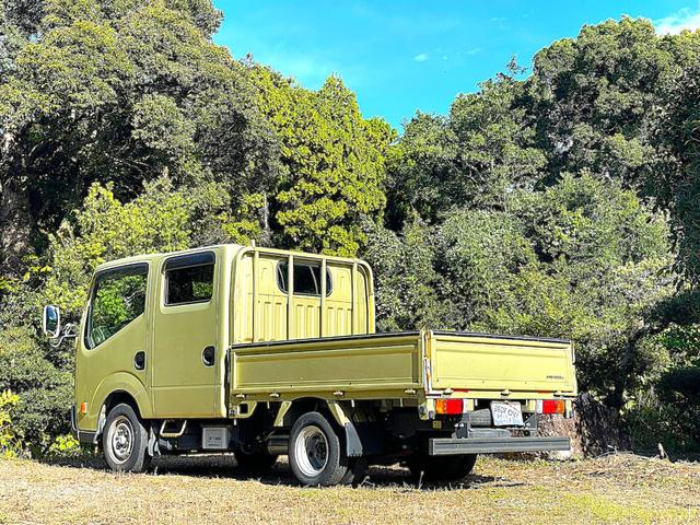 アトラストラック Wキャブスーパーロー 6速AMT 積載量1.25kg 車両総重量3550kg ETC EHS 左電動可倒ミラー ナビ バックモニター キーレス 廃棄ブレーキ 小径ダブルタイヤ ZD30DDTi  ICターボディーゼル(42枚目)