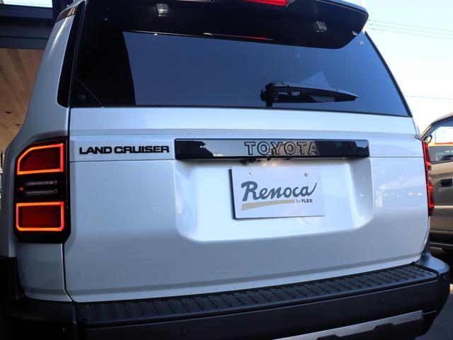 ランドクルーザー２５０ ＶＸファーストエディション　フードモールディング　ラジエーターグリル　バンパー＆グリルプロテクター　カラードアウトサイドドアハンドル　バックドアガーニッシュ　リヤバンパーガード　ドライバーモニターカメラ　ステアリングスイッチ加飾（34枚目）