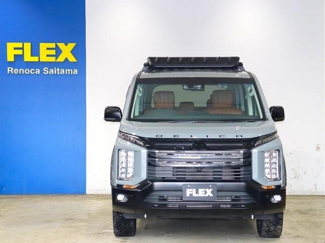 デリカＤ：５ Ｐ　ムーンウォークグレーペイント　ＪＡＯＳオーバーフェンダー　ｃｌａｓｓｉｃブラウンシートカバー　Ｄ５専用ルーフラック　ＢＧＧＯＯＤＲＩＣＨ×ＤＥＡＮクロスカントリー　シートカバー同色ドア内張り（10枚目）