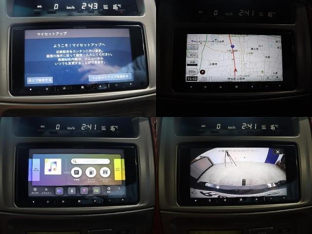 ランドクルーザー１００ ＶＸリミテッド　Ｇセレクション　再販７０純正ブルー　グレードＧセレクション　サンルーフ　丸目ヘッドライト換装　ＤＥＡＮ　カリフォルニアホイール　オープンカントリー２３５／８５／１６ＭＴ　ｃａｒｒｏｚｚｅｒｉａ７インチフルセグナビ搭載（15枚目）