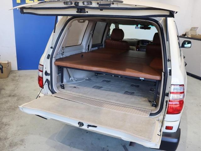 ランドクルーザー１００ ＶＸリミテッド　アンティークブラウンシートカバー　ＤＥＡＮブラックカリフォルニアホイル　ＢＦ　ＧｏｏｄＲｉｃｈ　ＡＴタイヤ　タイミングベルト　６０用　フロント　リアバンパー　クラシックブラウンベットキット（8枚目）