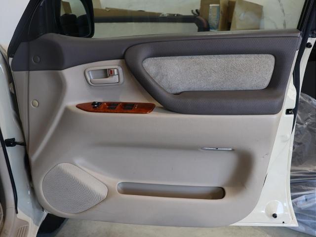 ランドクルーザー１００ ＶＸリミテッド　アンティークブラウンシートカバー　ＤＥＡＮブラックカリフォルニアホイル　ＢＦ　ＧｏｏｄＲｉｃｈ　ＡＴタイヤ　タイミングベルト　６０用　フロント　リアバンパー　クラシックブラウンベットキット（17枚目）