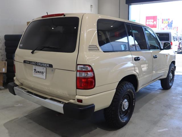 ランドクルーザー１００ ＶＸリミテッド　アンティークブラウンシートカバー　ＤＥＡＮブラックカリフォルニアホイル　ＢＦ　ＧｏｏｄＲｉｃｈ　ＡＴタイヤ　タイミングベルト　６０用　フロント　リアバンパー　クラシックブラウンベットキット（22枚目）