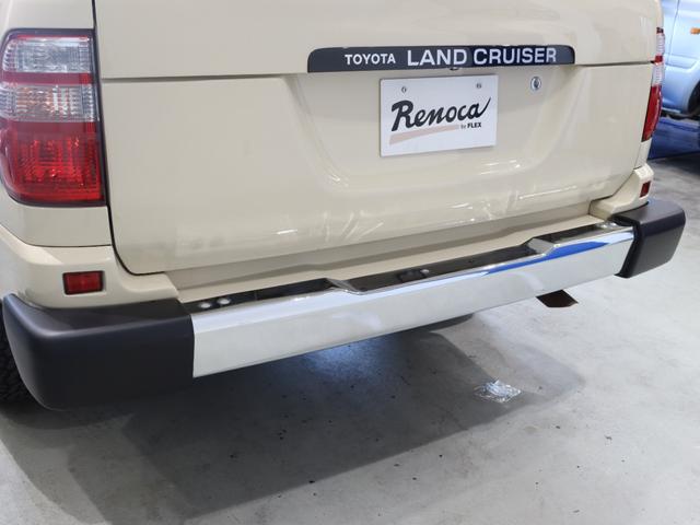 ランドクルーザー１００ ＶＸリミテッド　アンティークブラウンシートカバー　ＤＥＡＮブラックカリフォルニアホイル　ＢＦ　ＧｏｏｄＲｉｃｈ　ＡＴタイヤ　タイミングベルト　６０用　フロント　リアバンパー　クラシックブラウンベットキット（32枚目）