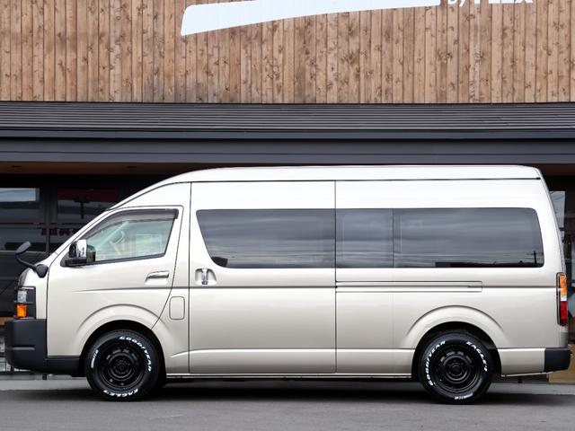 ハイエースバン ＳロングワイドＤＸ　ＧＬパッケージ　グランドキャビン純正色　ゴールドメタリック　ＦＬＥＸオリジナル　Ｐａｗホイール　ＧＯＯＤＹＥＡＲ　ＥＡＧＬＥ　タイヤ　２１５／６５／１６　冷蔵庫あり　洗面台あり　ＥＴＣ装備付き　３色ＬＥＤテールレンズ（29枚目）