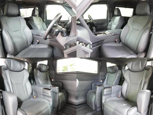 アルファード Z ナビ フルセグ 13.2インチリヤ席モニター 純正後付デジタルインナーミラー 黒革シート ステアリングヒーター シートヒーター・ベンチレーション 全方位カメラ トヨタセーフティセンス(4枚目)