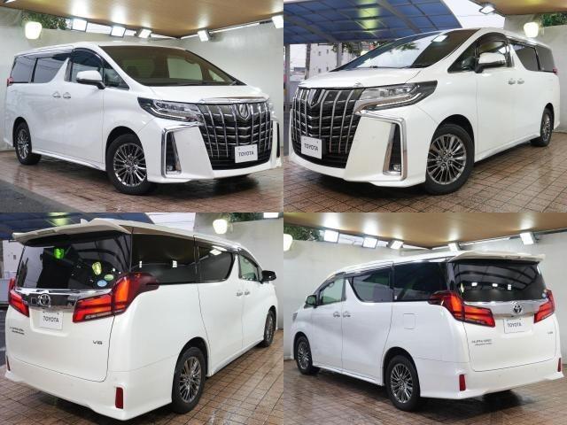 アルファード 3.5エグゼクティブラウンジS JBL 純正FDモニター デジタルインナーミラー 黒革シート 全方位カメラ 両側パワースライドドア パワーバックドア 純正メモリナビ フルセグTV 衝突軽減 LKA BSM AHB レーダーC ETC(2枚目)