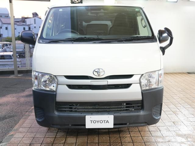 ハイエースバン ロングDX AC100V 電動格納ミラー キーレスエントリー ETC 最大積載量1250kg トヨタセーフティセンス レーンキープアシスト オートマチックハイビーム 社外オーディオ ブルートゥース 両側スライド(15枚目)