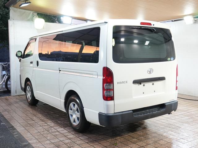 ハイエースバン ロングDX AC100V 電動格納ミラー キーレスエントリー ETC 最大積載量1250kg トヨタセーフティセンス レーンキープアシスト オートマチックハイビーム 社外オーディオ ブルートゥース 両側スライド(16枚目)