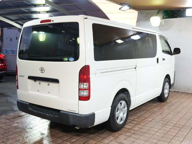 ハイエースバン ロングDX AC100V 電動格納ミラー キーレスエントリー ETC 最大積載量1250kg トヨタセーフティセンス レーンキープアシスト オートマチックハイビーム 社外オーディオ ブルートゥース 両側スライド(22枚目)